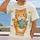 Orange Cat Holding Teapot With Stars for Cozy Everyday Wear and Cat Lovers All-over Print Unisex T-shirt - 2