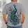 Vibrant Peacock Feather Motif for Nature Lovers, Festivals and Everyday Style Wear All-over Print Unisex T-shirt - 4