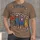 Four Raccoons in Colorful Outfits for Cozy Casual Adventures and Nature Lovers Everyday All-over Print Unisex T-shirt - 1