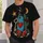 Retro Desert Tattoo Flash with Dice and Cactus for Everyday Adventure All-over Print Unisex T-shirt - 6