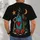 Retro Desert Tattoo Flash with Dice and Cactus for Everyday Adventure All-over Print Unisex T-shirt - 4