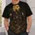 Haunted House Moonlit Pumpkin Scene for Halloween Nights and Autumn Gatherings for Teens All-over Print Unisex T-shirt - 6