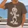 Grinning Pumpkin Head Character for Halloween Nights and Casual Autumn Wear for All All-over Print Unisex T-shirt - 2