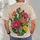 Vibrant Cactus Blossoms for Casual Outdoor Style, Colorful Desert Garden for Teens All-over Print Unisex T-shirt - 4