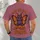 Cute Purple Bat Butterfly Halloween Pumpkin Seasonal Gift for Spooky Autumn Celebrations All-over Print Unisex T-shirt - 4