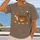 Cute Tabby Cat in Rain Boots for Cozy Rainy Day Outings and Casual Everyday Wear All-over Print Unisex T-shirt - 2