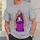 Purple Bin Creature With Flames For Playful Streetwear And Everyday Casual Outings For Teens All-over Print Unisex T-shirt - 6