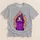 Purple Bin Creature With Flames For Playful Streetwear And Everyday Casual Outings For Teens All-over Print Unisex T-shirt - 5
