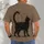 Scribble Cat Silhouette for Everyday Streetwear and Casual Weekend Style Unisex Gift All-over Print Unisex T-shirt - 4