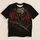 Winged Night Creature and Crimson Moon for Dark Casual Streetwear Fans All-over Print Unisex T-shirt - 5
