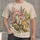 Mushroom and Wildflower Botanical Motifs for Nature Lovers and Cottagecore Style Fans All-over Print Unisex T-shirt - 1