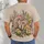 Mushroom and Wildflower Botanical Motifs for Nature Lovers and Cottagecore Style Fans All-over Print Unisex T-shirt - 4