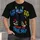 Black Cat Sunglasses And Colorful Sneakers For Bold Everyday Self Expression Youth Style All-over Print Unisex T-shirt - 1