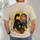Black Cat Chasing Red Yarn With Cheerful Hoodie Friend for Cozy Everyday Wear All-over Print Unisex T-shirt - 4