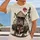 Japanese Samurai Warrior for Streetwear and Everyday Urban Style Unisex Gift All-over Print Unisex T-shirt - 2