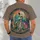 Skeleton Hydration Humor With Flowers for Relaxed Everyday Wear and Gift Giving All-over Print Unisex T-shirt - 4