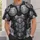 Silver Futuristic Armor Style for Cosplay, Conventions And Everyday Sci-Fi Fans All-over Print Unisex T-shirt - 6