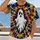 Colorful Tie-Dye Ghost for Halloween Parties and Spooky Season Celebrations All-over Print Unisex T-shirt - 2