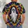 Colorful Tie-Dye Ghost for Halloween Parties and Spooky Season Celebrations All-over Print Unisex T-shirt - 4