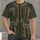 Olive Tactical Vest Look for Mountain Hiking and Outdoor Adventure Enthusiasts All-over Print Unisex T-shirt - 1