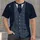Navy Tweed Gentleman Vest Look for Office Days and Elegant Evening Style for Men All-over Print Unisex T-shirt - 1