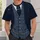Navy Tweed Gentleman Vest Look for Office Days and Elegant Evening Style for Men All-over Print Unisex T-shirt - 6