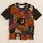 Pumpkin Bat Ghost Patchwork for Halloween Parties and Autumn Festivities All-over Print Unisex T-shirt - 5