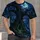 Moonlit Enchanted Tree Forest for Dreamy Autumn Evenings and Nature Lovers All-over Print Unisex T-shirt - 1