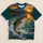 Largemouth Bass at Sunset with Mountain Lake Scenery for Outdoor Anglers and Lake Lovers All-over Print Unisex T-shirt - 5