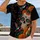 Sugar Skull, Marigold Flowers and Hummingbirds for Día de Muertos Celebrations All-over Print Unisex T-shirt - 2