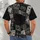Halloween Patchwork Ghosts, Bats And Skulls For Spooky October Celebrations All-over Print Unisex T-shirt - 4