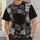 Halloween Patchwork Ghosts, Bats And Skulls For Spooky October Celebrations All-over Print Unisex T-shirt - 6