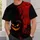Evil Pumpkin, Haunted Tree and Manor for Halloween Horror Party Nights All-over Print Unisex T-shirt - 6