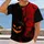 Evil Pumpkin, Haunted Tree and Manor for Halloween Horror Party Nights All-over Print Unisex T-shirt - 2