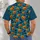 Teal Halloween Pumpkins and Witch Hats for Spooky Autumn Party Celebrations All Season All-over Print Unisex T-shirt - 4