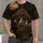 Haunted Ghost Carousel and Pumpkin Moon for Halloween Nights and Gothic Fall Style All-over Print Unisex T-shirt - 1
