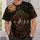 Haunted Ghost Carousel and Pumpkin Moon for Halloween Nights and Gothic Fall Style All-over Print Unisex T-shirt - 6