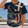 Bald Eagle Cross Mountain Sunrise Faith Art for Patriotic Worship and Freedom Gatherings All-over Print Unisex T-shirt - 2