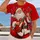 Rocking Santa Claus for Christmas Music Lovers and Festive Holiday Celebrations All-over Print Unisex T-shirt - 2