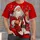 Rocking Santa Claus for Christmas Music Lovers and Festive Holiday Celebrations All-over Print Unisex T-shirt - 1