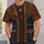 Western Ranch Leather Vest Look for Rodeo Nights and Rustic Country Weekends All-over Print Unisex T-shirt - 6