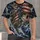 Bass Skeleton Angler and Flagged Fish for Outdoor Fishing Adventures and Angler Gifts All-over Print Unisex T-shirt - 1