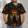 Glowing Jack-O’-Lanterns and Ghosts for Halloween Night Celebrations All-over Print Unisex T-shirt - 4