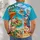 Santa Tropical Beach Celebration for Year-Round Christmas Spirit and Holiday Parties All-over Print Unisex T-shirt - 4