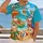 Santa Tropical Beach Celebration for Year-Round Christmas Spirit and Holiday Parties All-over Print Unisex T-shirt - 2