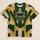 Forest Green Football Helmet Patchwork for Game Day and Outdoor Sports Fans All-over Print Unisex T-shirt - 5