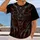Red-Eyed Scaled Dragon for Halloween Nights and Cozy Autumn Evenings for Fantasy Fans All-over Print Unisex T-shirt - 2