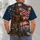 Patriotic Gorilla and Eagle Flag Scene for Independence Day and Americana Fans All-over Print Unisex T-shirt - 4