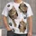 Curious Tabby Kittens And Paw Marks For Cat Lovers, Playful Everyday Gift For Pet Fans All-over Print Unisex T-shirt - 1