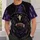 Purple Raven Football Mascot With Fierce Gridiron Spirit For Weekend Game Day Fans All-over Print Unisex T-shirt - 6